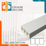 Partition tubes , 300 cm high, 10 cm long, 5 CM width | WPC-RB-1085